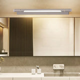 Silver Tube Led Bathroom Mirror Lights