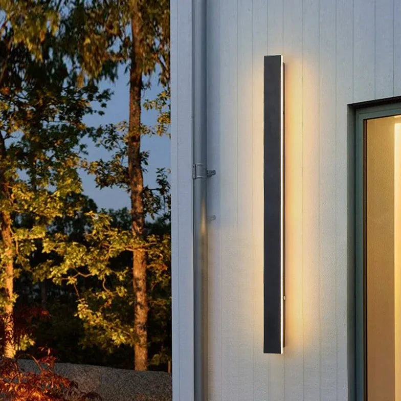 Linear Edge Led Outdoor Wall Light