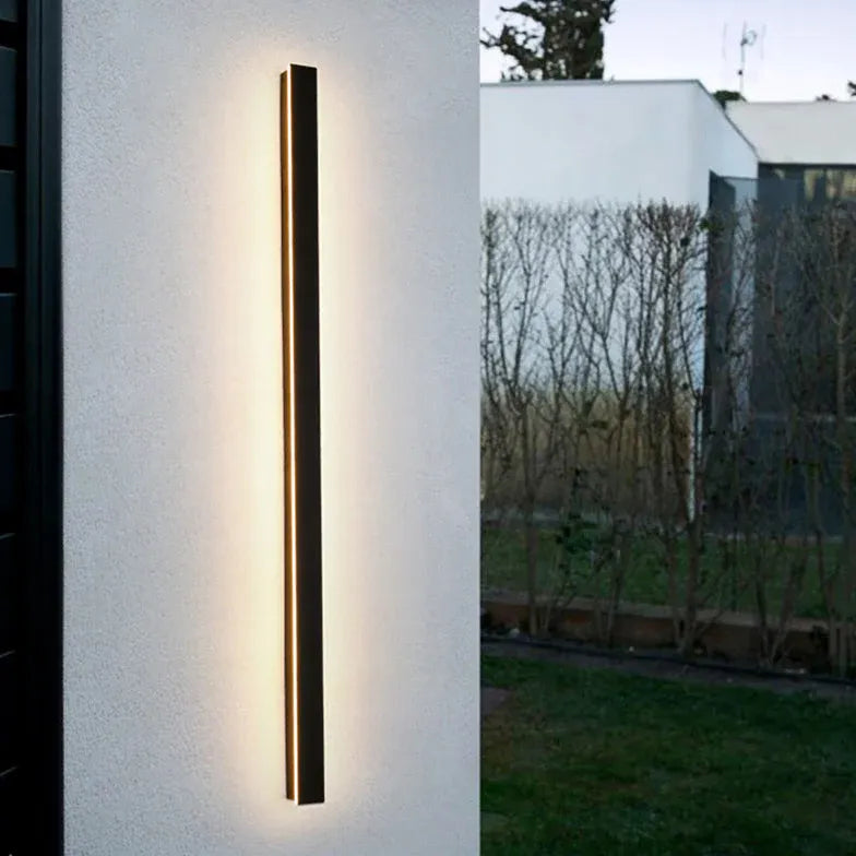 Linear Edge Led Outdoor Wall Light