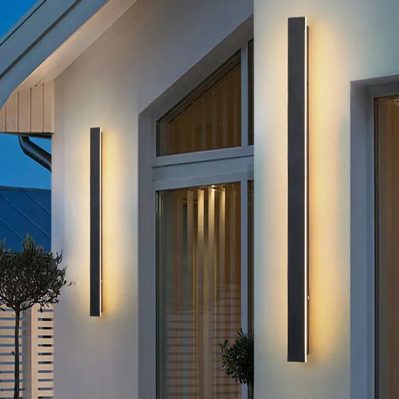 Linear Edge Led Outdoor Wall Light