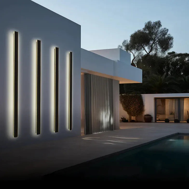 Linear Edge Led Outdoor Wall Light