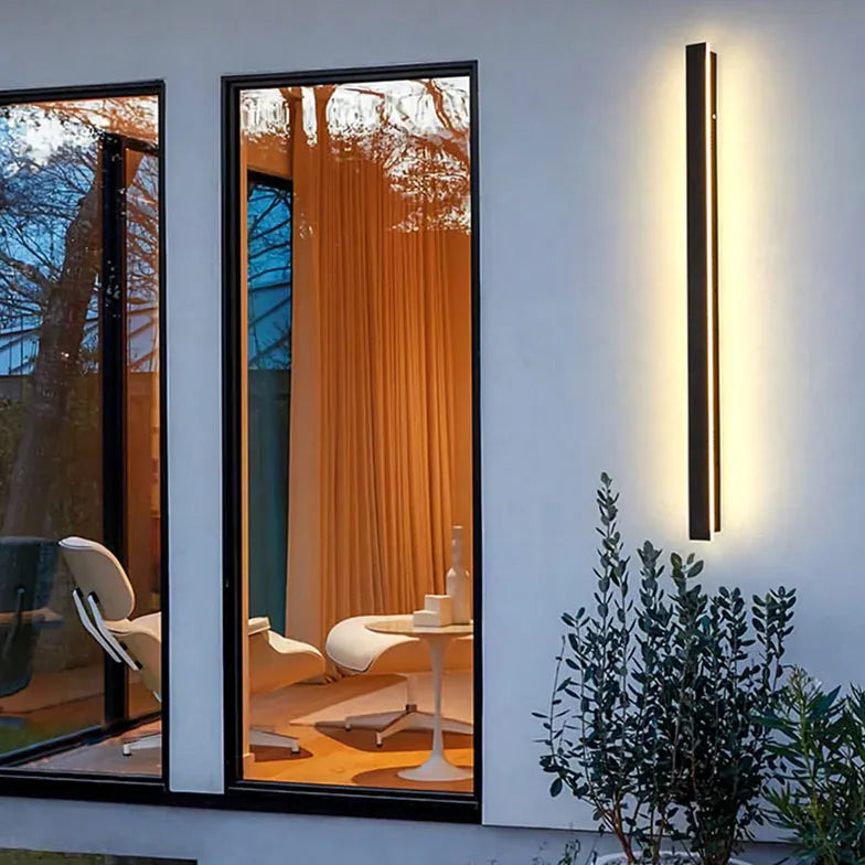 Linear Edge Led Outdoor Wall Light