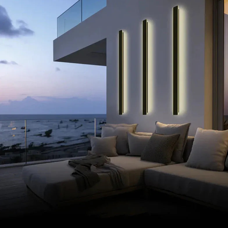 Linear Edge Led Outdoor Wall Light