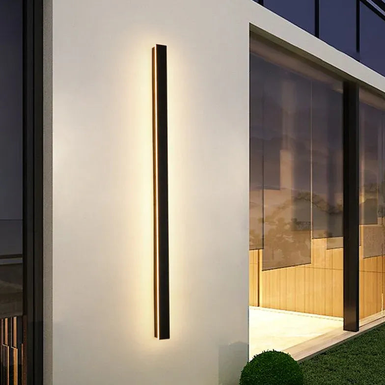 Linear Edge Led Outdoor Wall Light