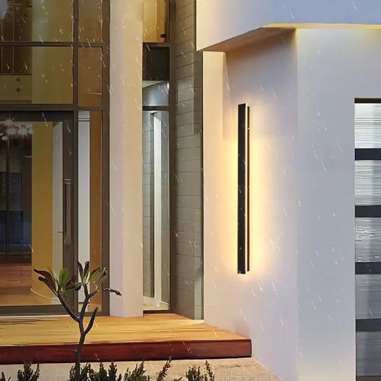 Linear Edge Led Outdoor Wall Light