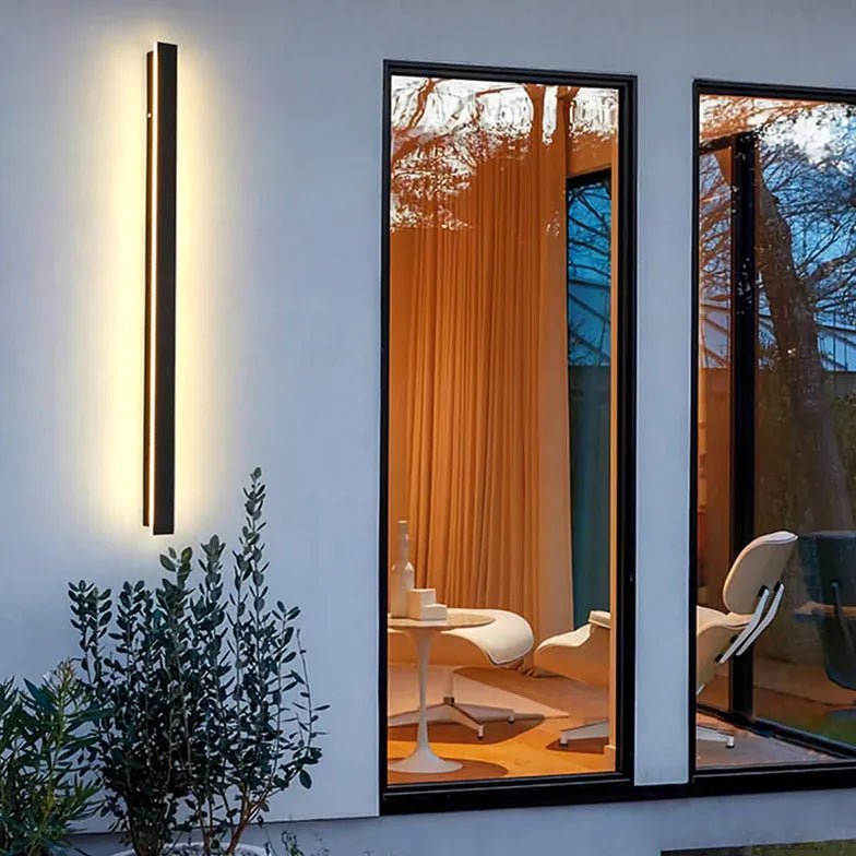 Linear Edge Led Outdoor Wall Light