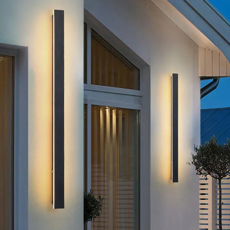 Linear Edge Led Outdoor Wall Light