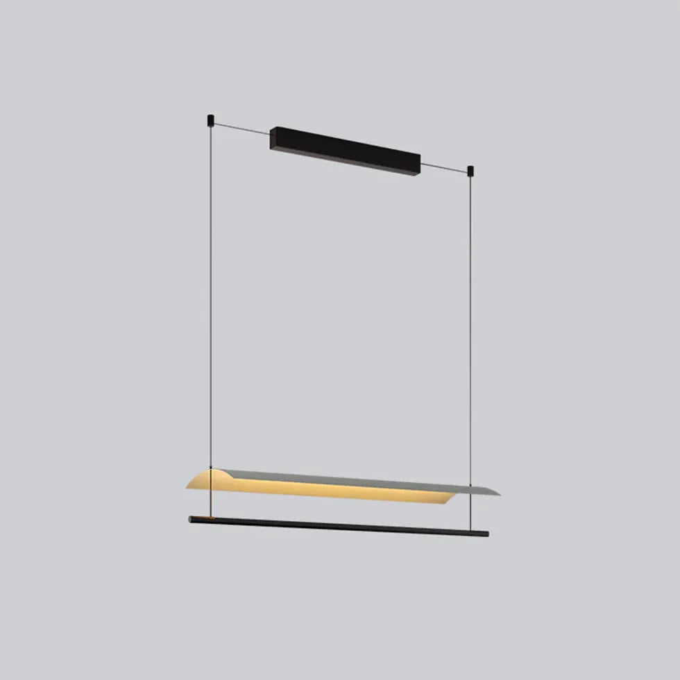 Minimalist Linear Kitchen Hanging Pendant Light