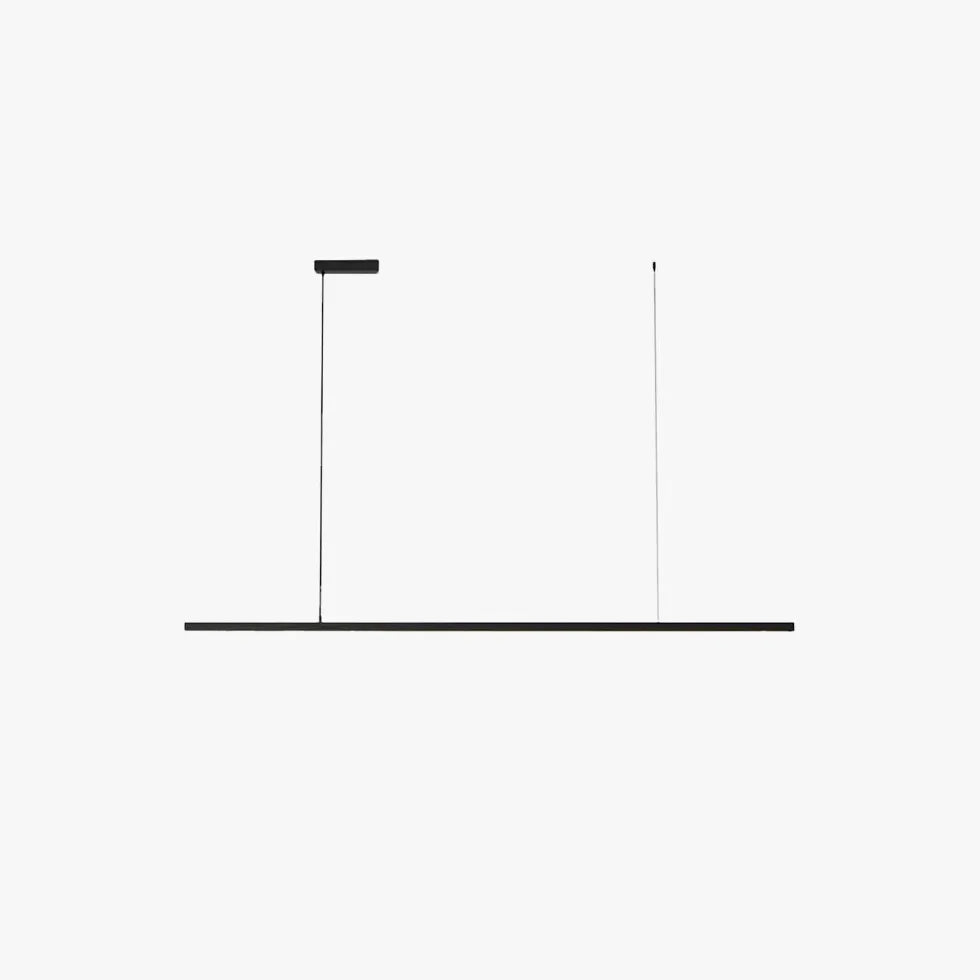 Linear Black LED Bar Pendant Light