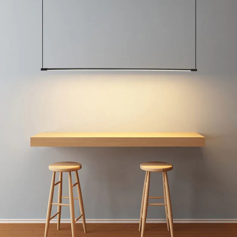 Black Bar dimmable kitchen pendant light