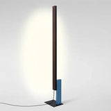 Dual-Color Straight Rod Minimalist Floor Lamp