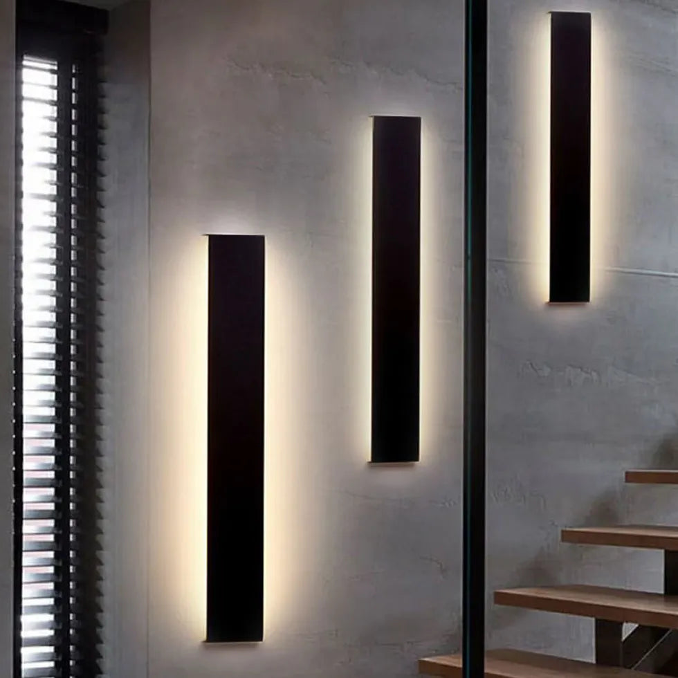 Rectangular Flush Led Modern Wall Lights