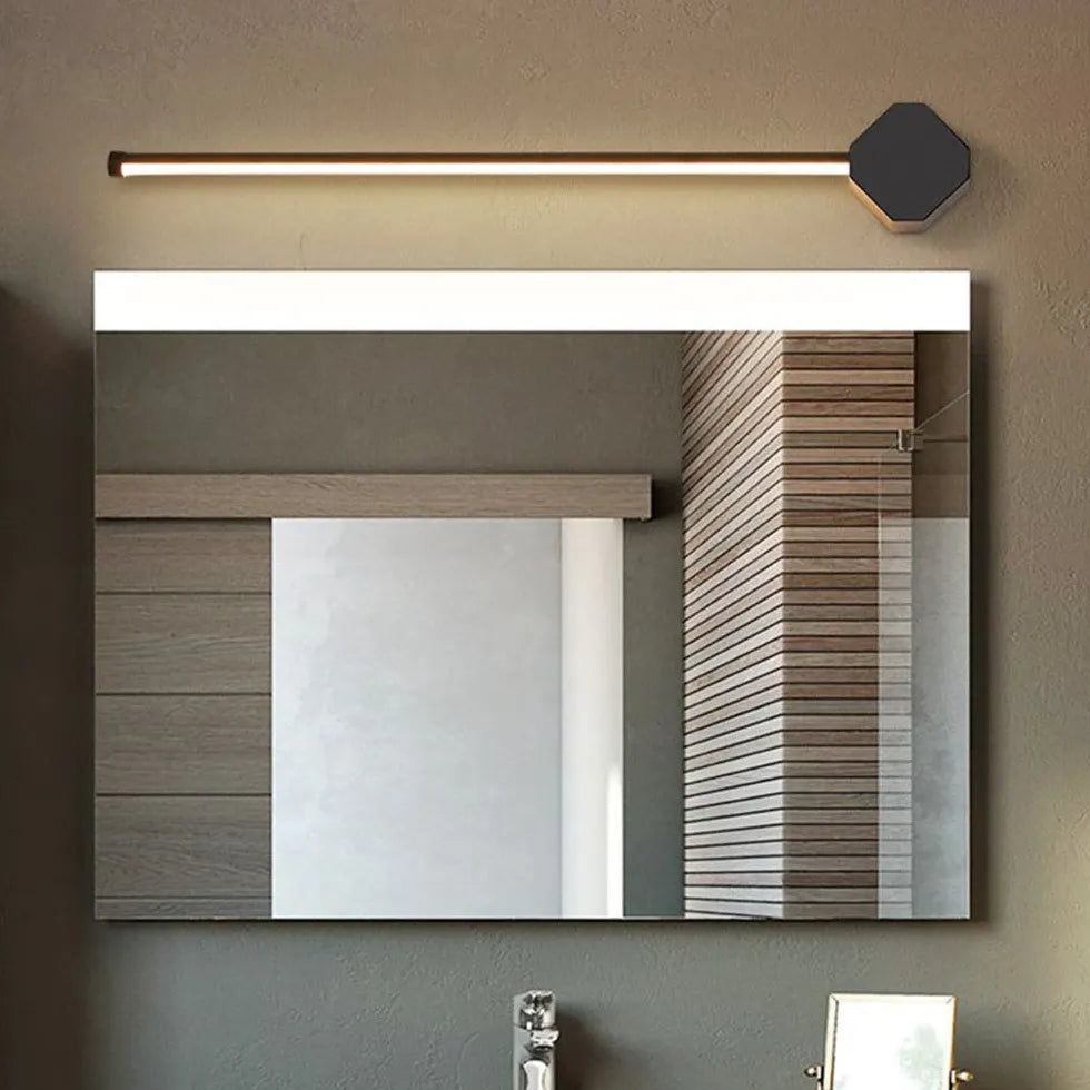 Hexagon Linear Led Bathroom Mirror Lights