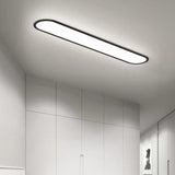 Oval White LED Recessed Ceiling Light