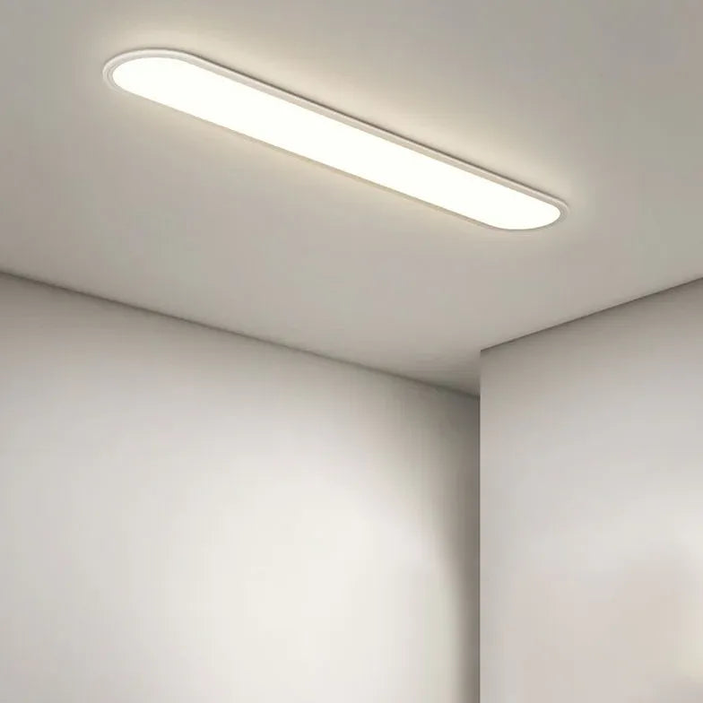 Oval White LED Recessed Ceiling Light