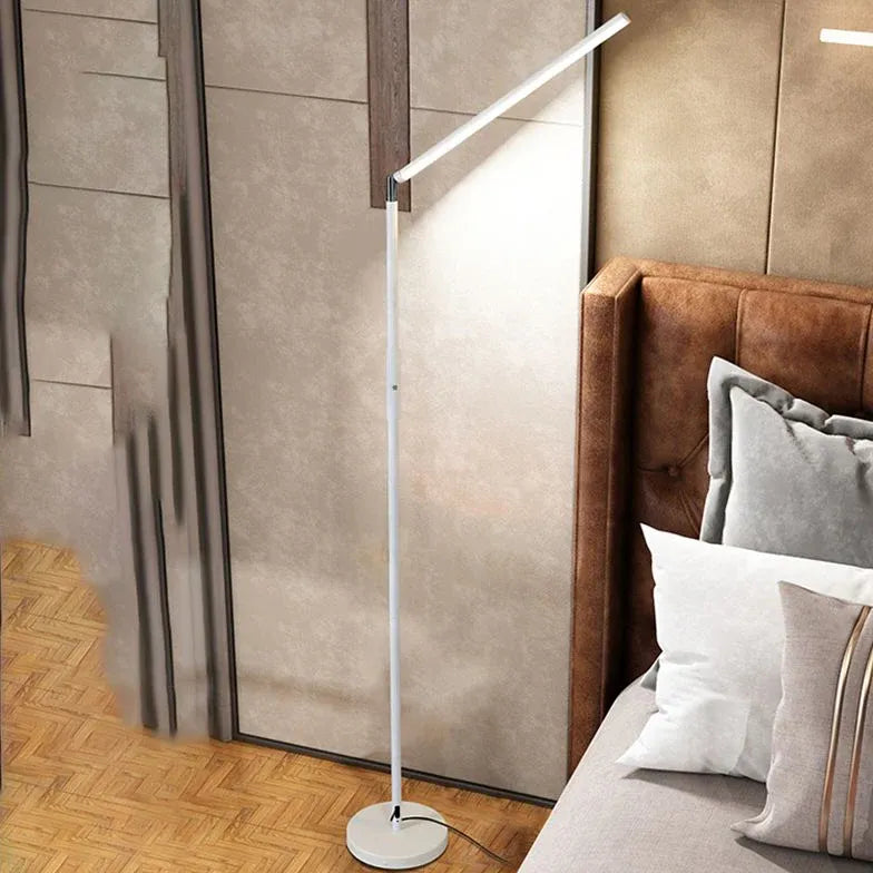 Linear Minimalist Modern Plug-In Floor Lamp