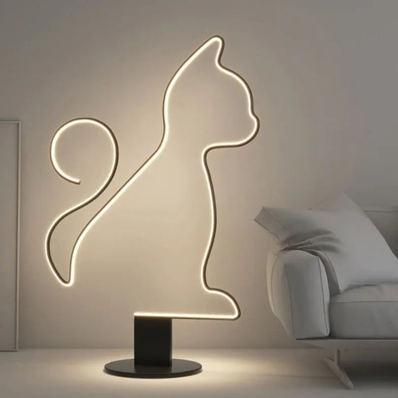 Animal Outline LED Decorative Table Lamp