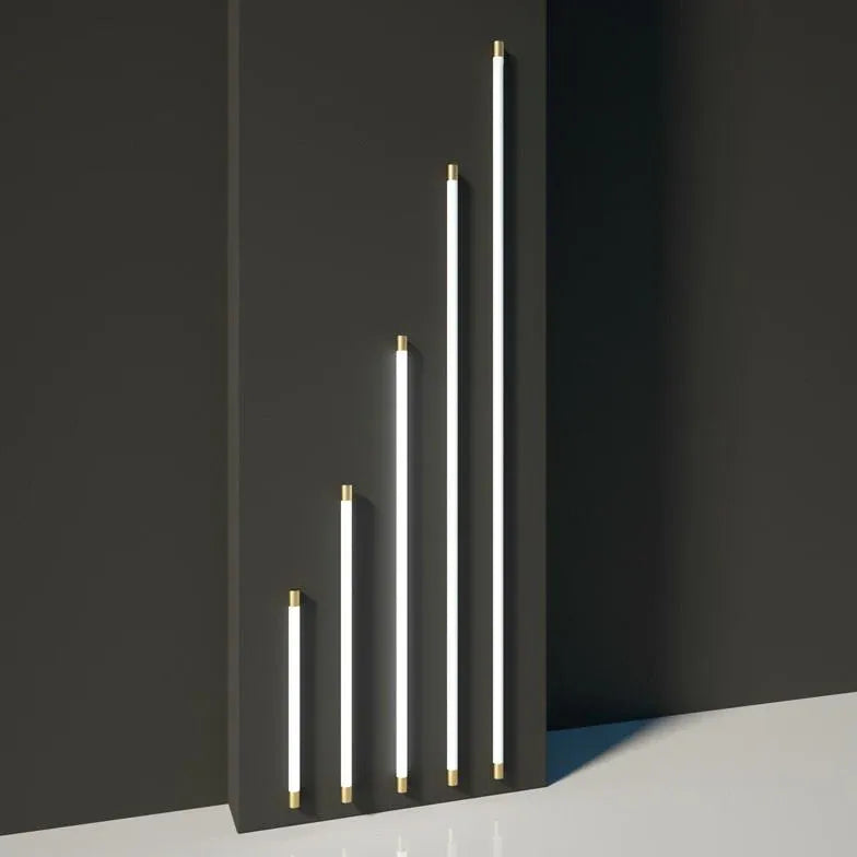 Gold Thin Tube Led Bathroom Mirror Lights