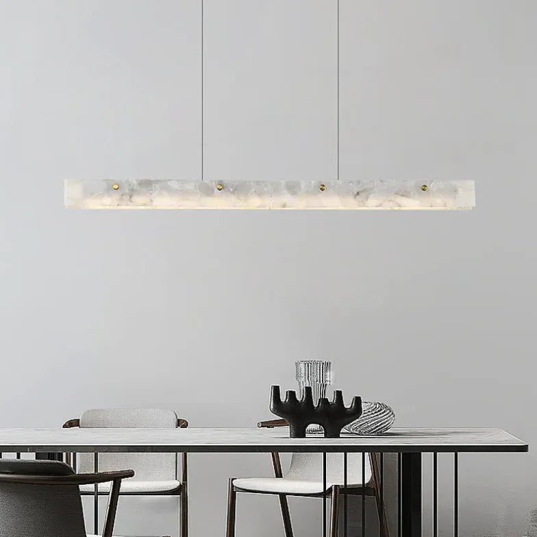 Onyx Finish White Kitchen Pendant Light