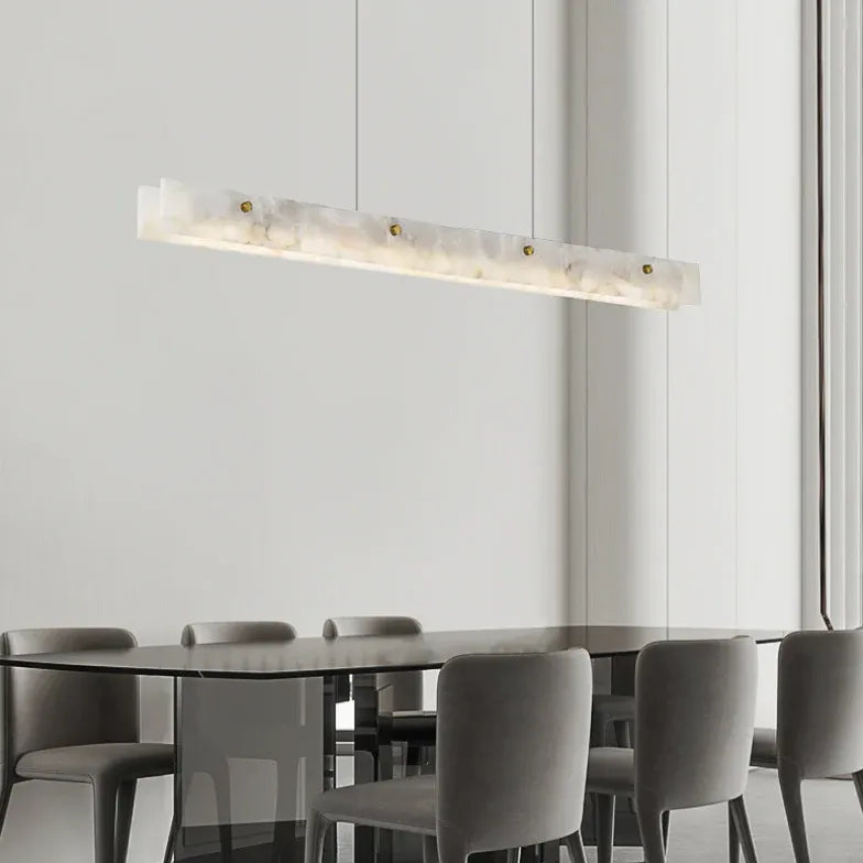 Onyx Finish White Kitchen Pendant Light