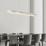 Onyx Finish White Kitchen Pendant Light