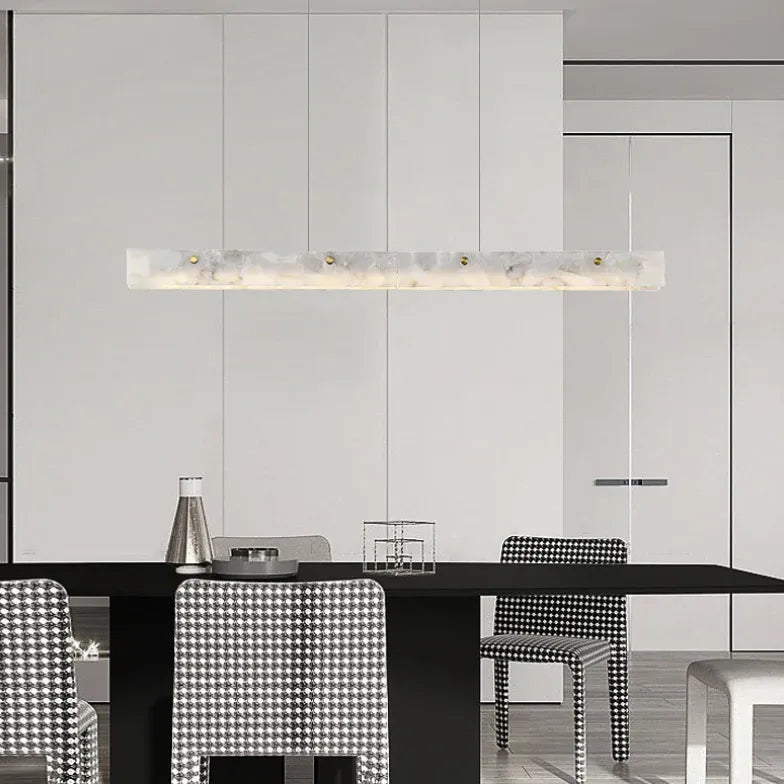 Onyx Finish White Kitchen Pendant Light