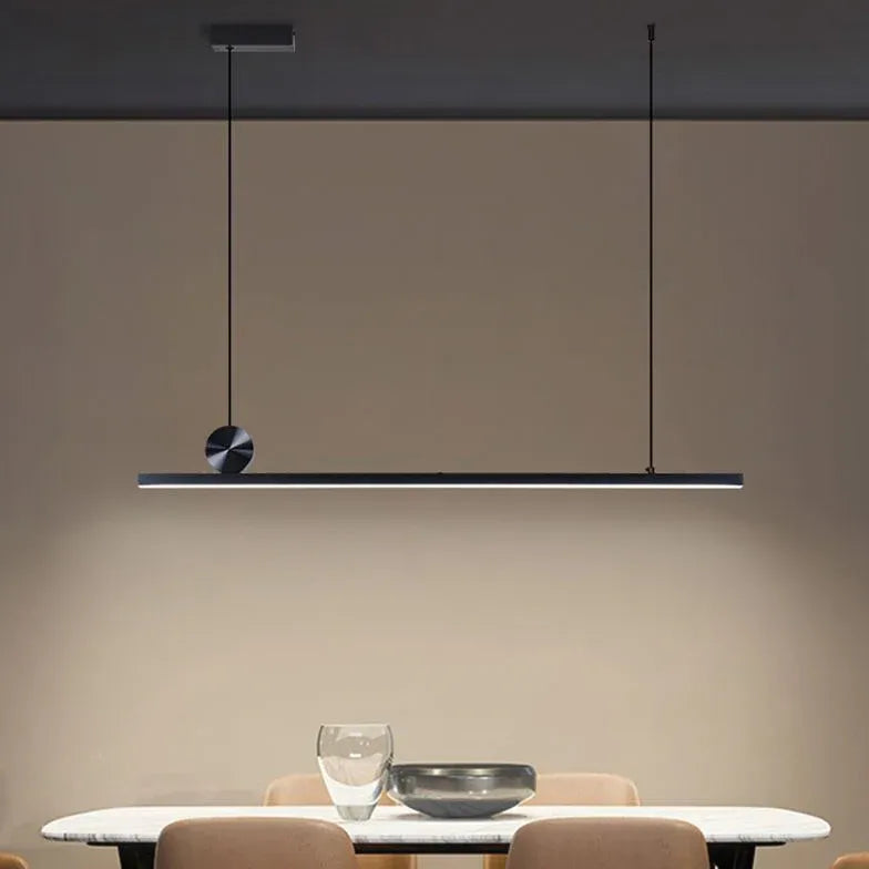 Minimally Linear Kitchen Pendant Light