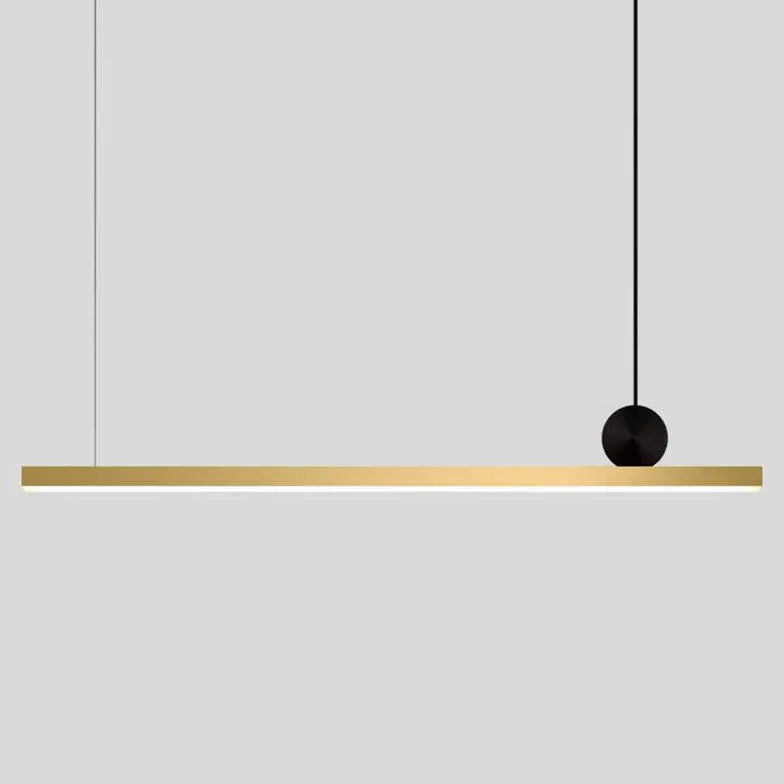 Minimally Linear Kitchen Pendant Light