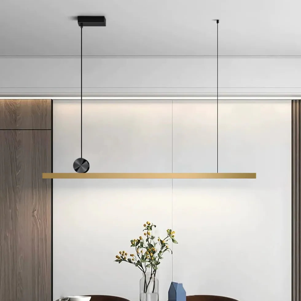 Minimally Linear Kitchen Pendant Light