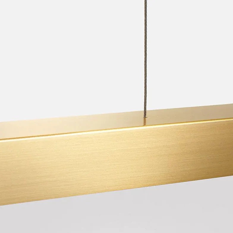 Minimally Linear Kitchen Pendant Light