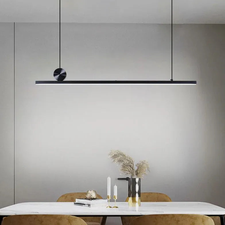 Minimally Linear Kitchen Pendant Light