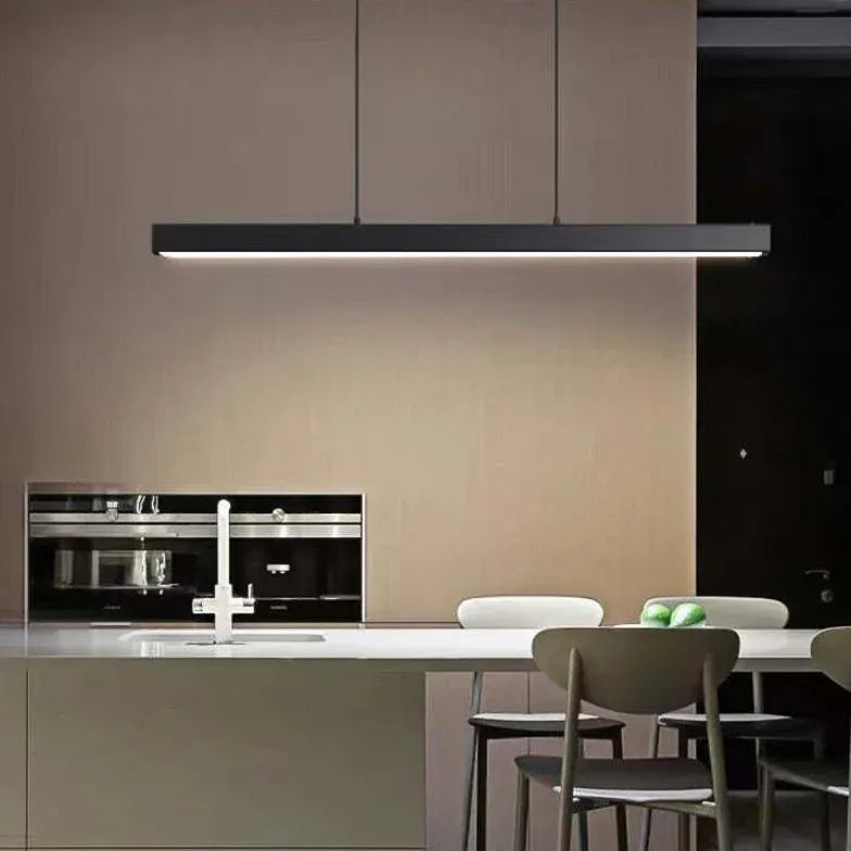 Rectangular Metal Modern Kitchen Pendant Light