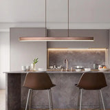 Rectangular Metal Modern Dining Room Pendant Light