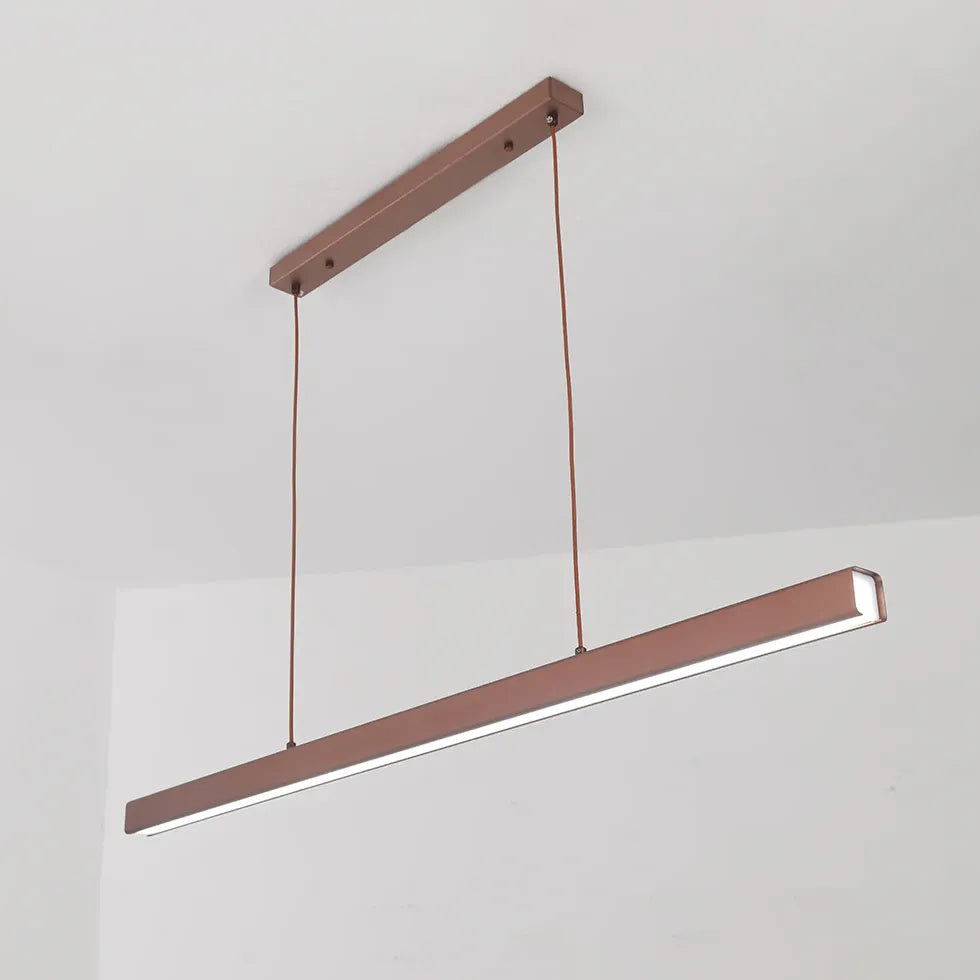 Rectangular Metal Modern Kitchen Pendant Light