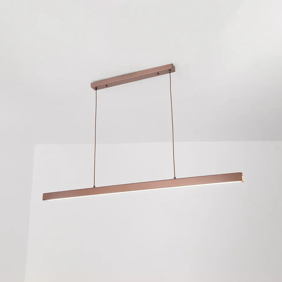 Rectangular Metal Modern Kitchen Pendant Light