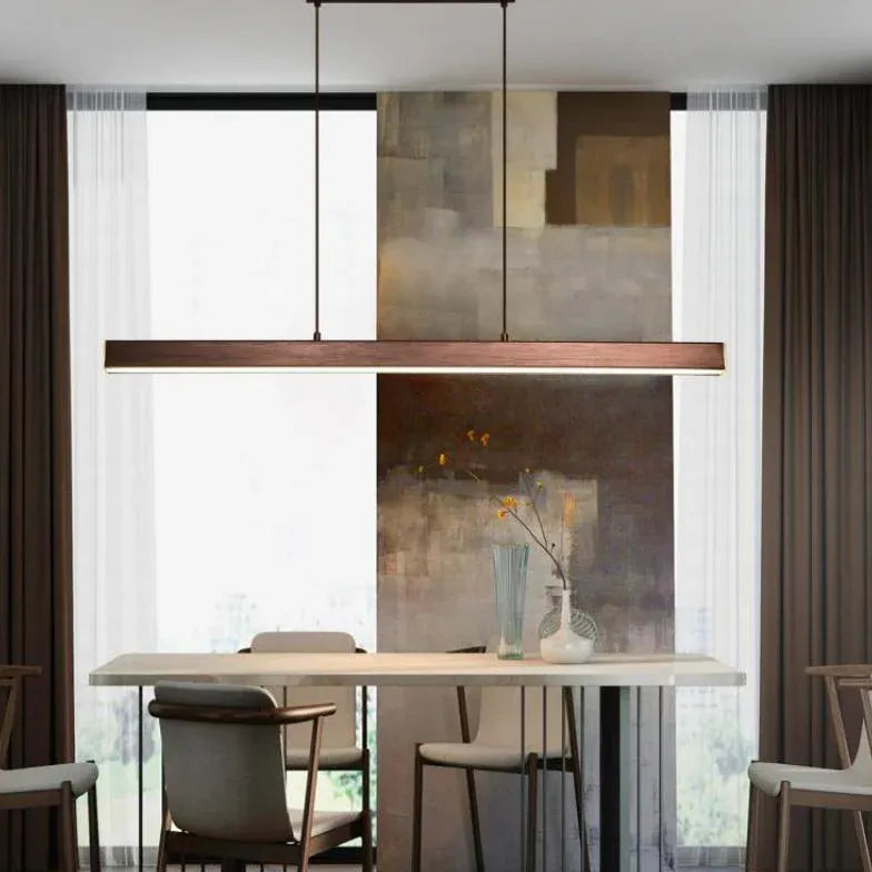 Rectangular Metal Modern Kitchen Pendant Light