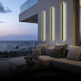 Modern Edge Outdoor Wall Light