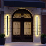 Modern Edge Outdoor Wall Light