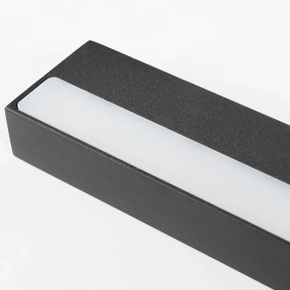 Rectangular Black Led Bathroom Mirror Lights