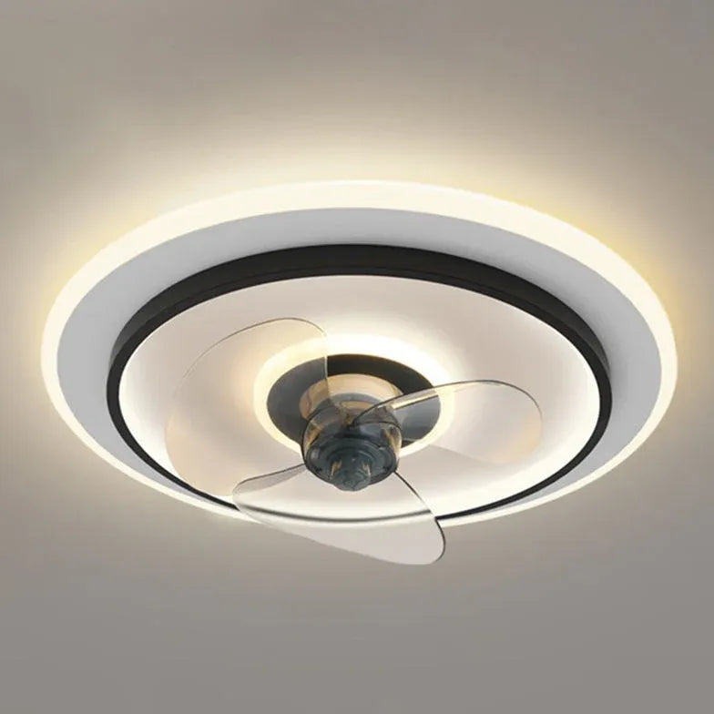 Double Ring Ceiling Fan with Light