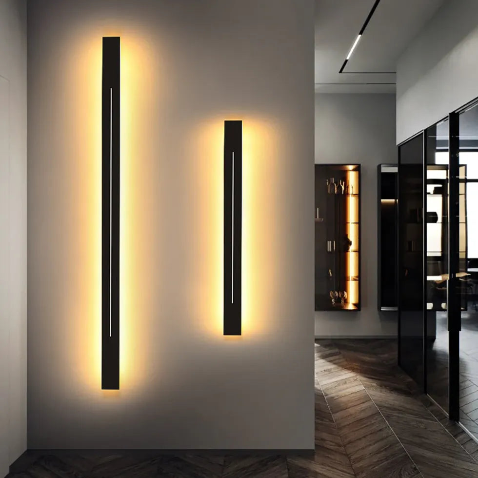 Two-Tone Multiple Vertical Bar Wall Light