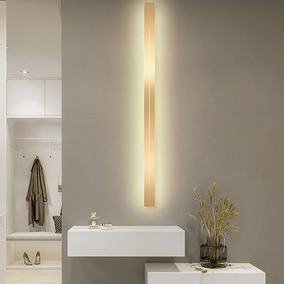 Two-Tone Multiple Vertical Bar Wall Light