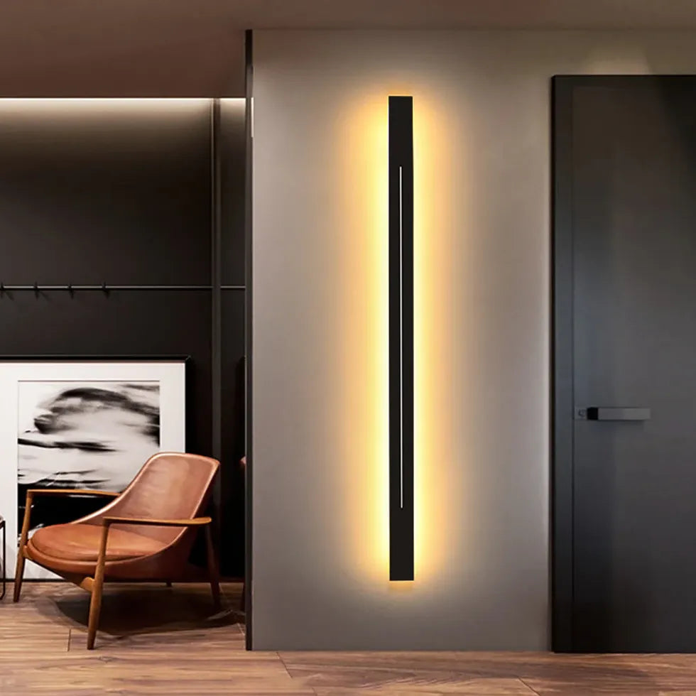 Two-Tone Multiple Vertical Bar Wall Light