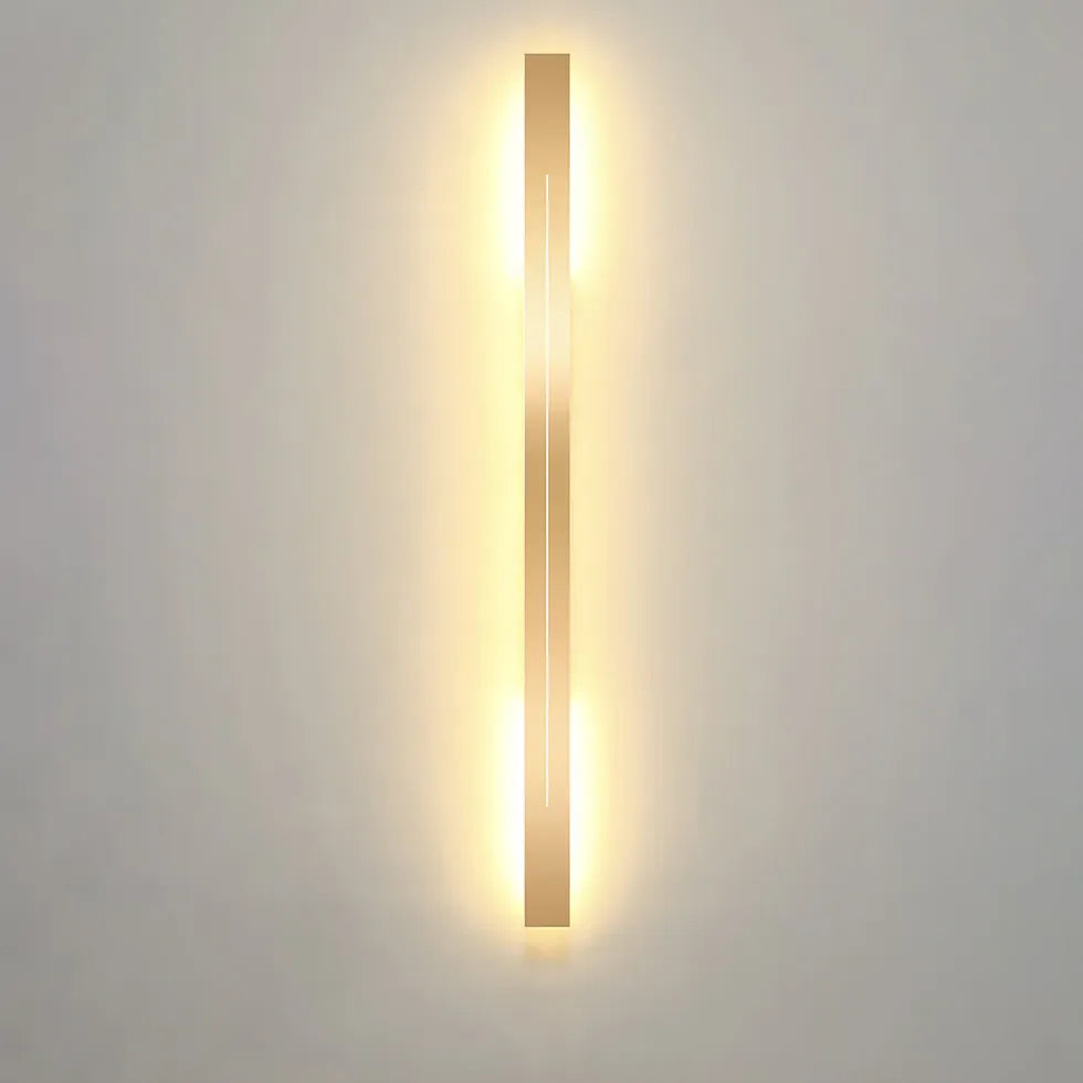 Two-Tone Multiple Vertical Bar Wall Light