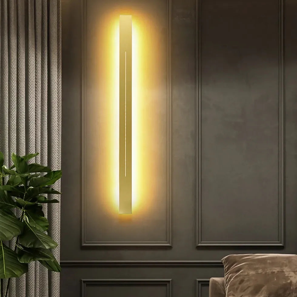 Two-Tone Multiple Vertical Bar Wall Light