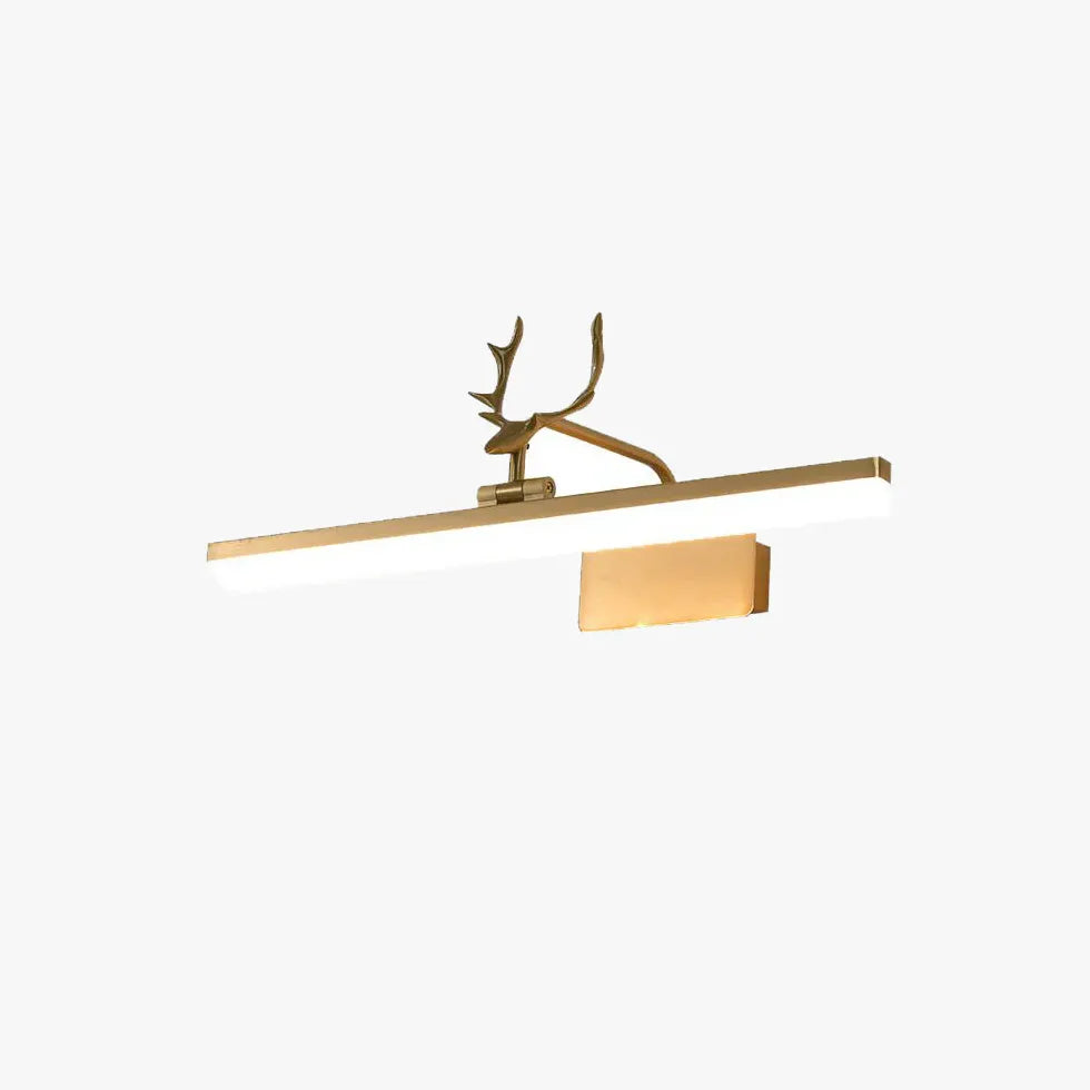 Deer Antler Minimalist Modern Bathroom Mirror Lights