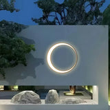 led lighting wall art outdoor