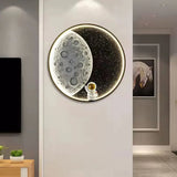 Moon Wall Light Indoor Art Deco Dimmable