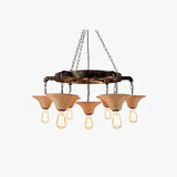 Inverted Cone Rope Industrial Kitchen Chandelier