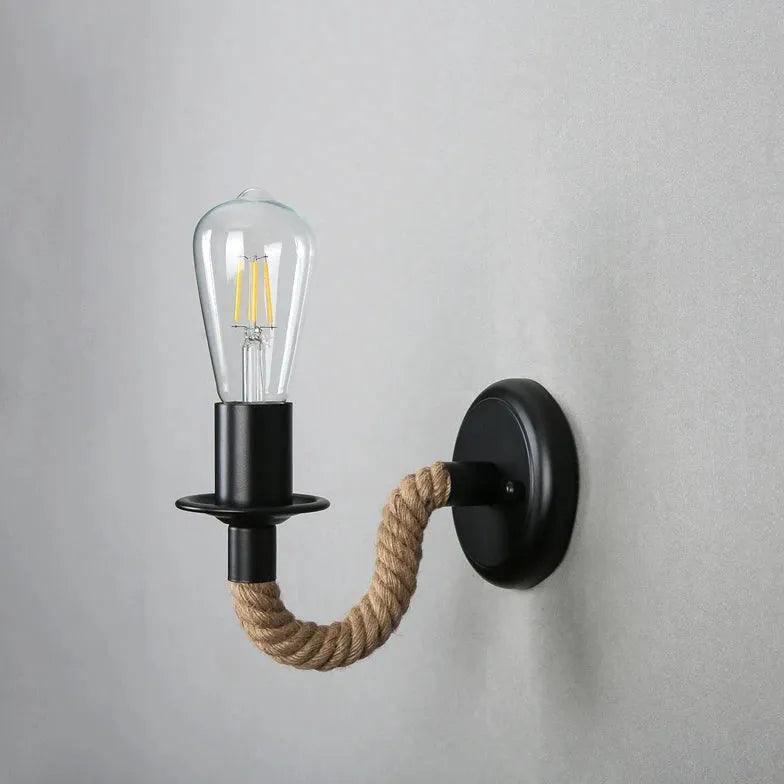 Vintage Bulb Wall Light for Industrial Interiors